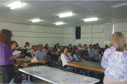 Participantes del taller