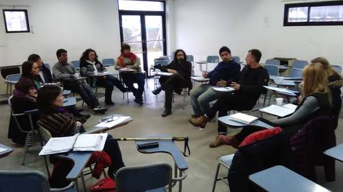 Representantes de la CUD reunidos en la jornada sobre accesibilidad académica.